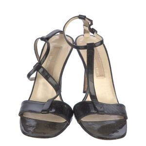 Michael Kors Black Strappy Sandals
